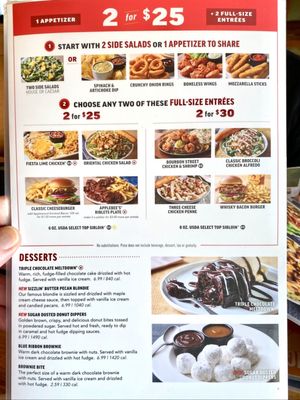 Menu photo 3 Applebee's Grill + Bar Menifee, CA Menu photo 3 Applebee's Grill + Bar Menifee, CA
