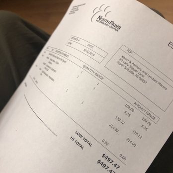 NorthPaws Veterinary Center - $497 estimate but then $724 bill?!? - Veterinarians Near Me - Greenville, Rhode Island