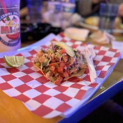 Mi Casa Es Su Casa - Shrimp tostada