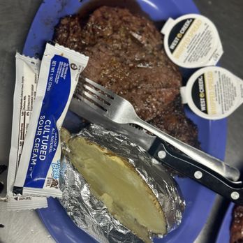Village Pizza - Best steak around !! So tender you can cut with a plastic knife and seasoned to perfection. Only Available Friday and Saturday nights. - Pizza Near Me - Reidsville, Georgia