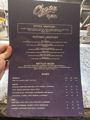 Menu photo 2 Oyster Bar Henderson, NV Menu photo 2 Oyster Bar Henderson, NV