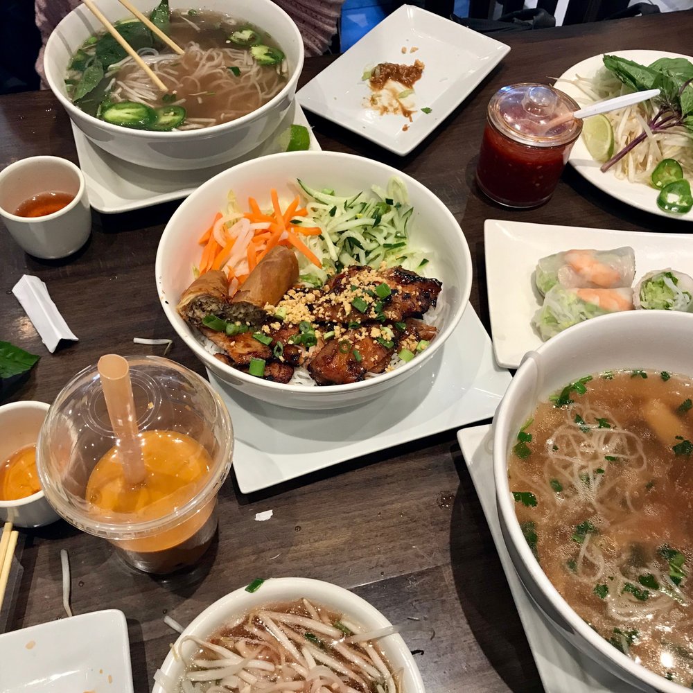 Pho Today - Pho Ga, bubble tea, an assortment of vermicelli+egg roll dishes! - Vietnamese Near Me - Bridgewater, New Jersey