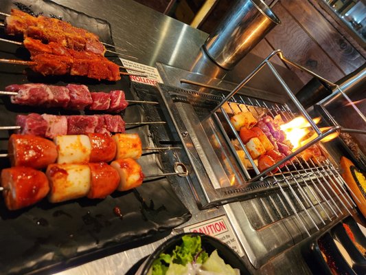Gui Gui Korean skewer BBQ by null