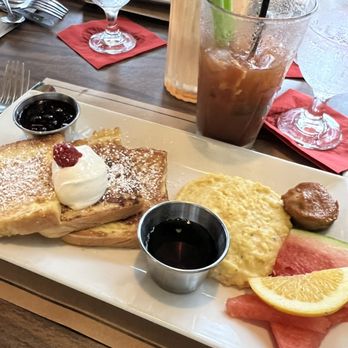 The Raintree Restaurant - French toast. Cheesy grits. - American Near Me - Saint Augustine, Florida The Raintree Restaurant - French toast. Cheesy grits. - American Near Me - Saint Augustine, Florida