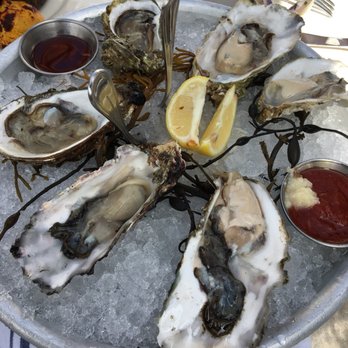Bluewater Grill - Oysters on the Half Shell* - Seafood Near Me - Santa Barbara, California