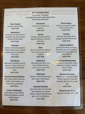 Menu photo 5 Section Street Pizza Fairhope, AL Menu photo 5 Section Street Pizza Fairhope, AL