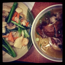 Cantonese Seafood & Roast Duck Soup