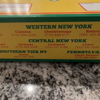 Tully's Good Times - Box with locations - American Near Me - Depew, New York
