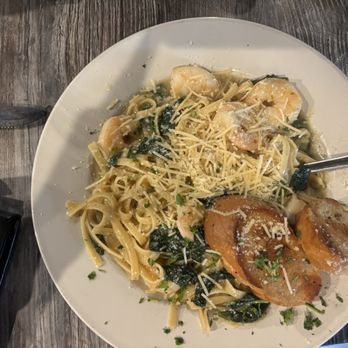 Ozona Blue Grilling - Shrimp scampi linguine - New American Near Me - Palm Harbor, Florida Ozona Blue Grilling - Shrimp scampi linguine - New American Near Me - Palm Harbor, Florida