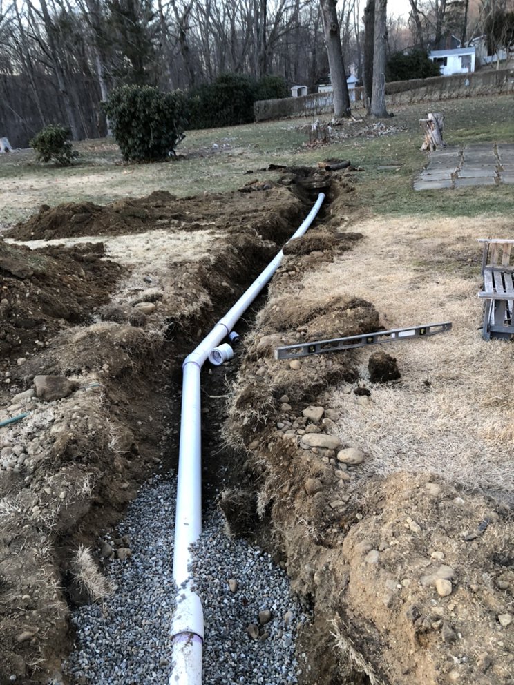 Slide of Central Mass Drain Cleaning