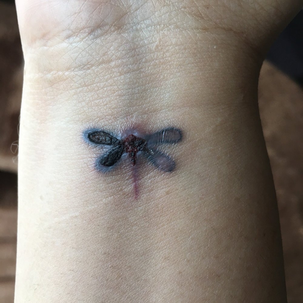 Fluid Ink - Wrist tattoo after 7 days not healing fine.. - Tattoo Near Me - Arlington, Virginia Fluid Ink - Wrist tattoo after 7 days not healing fine.. - Tattoo Near Me - Arlington, Virginia