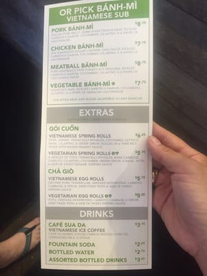 Menu photo 4 6-1-Pho Columbus, OH