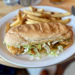 Leah's Kitchen - Shrimp Sandwich (Poboy).