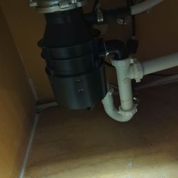 Garbage disposal install
