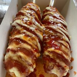Oh K-Dog & Egg Toast - Half Mozzarella & Half Hot Dog