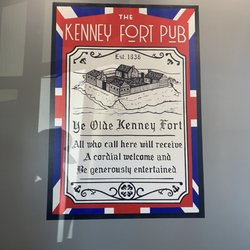 The Kenney Fort British Pub - Our awesome Murals!