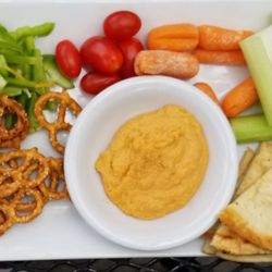Tap On The Rocks - Red Pepper Hummus.