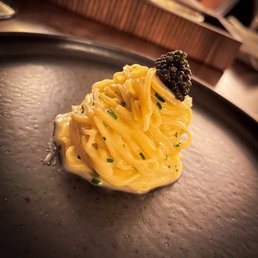 Tajarin with White Sturgeon Caviar