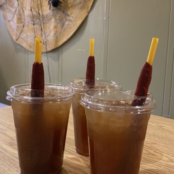 Novel Pizza Cafe - Agua Fresca - tamarind and calamansi juice - Pizza Near Me - Chicago, Illinois