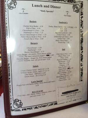 Menu photo 2 Central Station Weston, OR Menu photo 2 Central Station Weston, OR