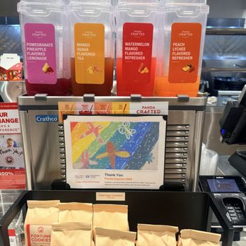 Panda Express - Refreshing beverages outside the normal soda fountain - Chinese Near Me - Orlando, Florida Panda Express - Refreshing beverages outside the normal soda fountain - Chinese Near Me - Orlando, Florida