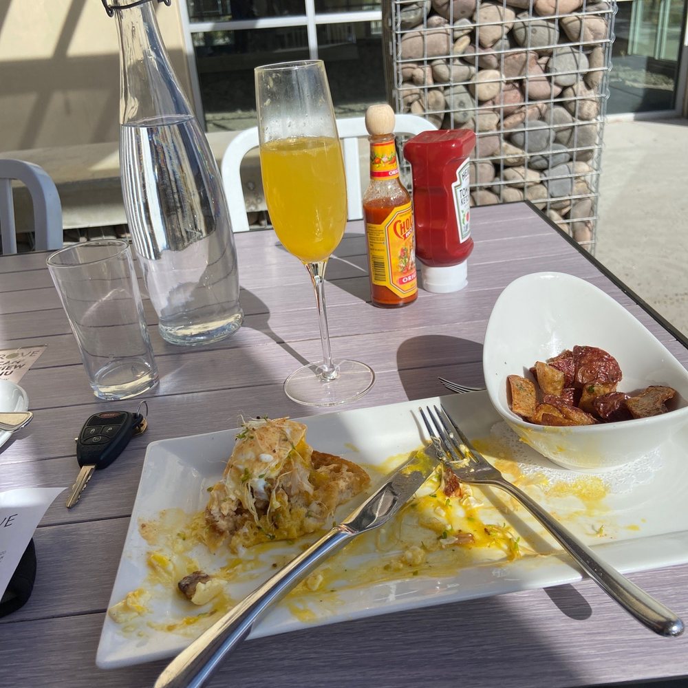 Grove Brunch Cafe - Eggs Benny w/ taters - Breakfast & Brunch Near Me - El Paso, Texas Grove Brunch Cafe - Eggs Benny w/ taters - Breakfast & Brunch Near Me - El Paso, Texas