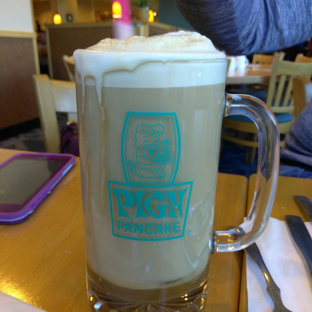 Pig 'N Pancake - Large Caramel cappuccino - Breakfast & Brunch Near Me - Newport, Oregon Pig 'N Pancake - Large Caramel cappuccino - Breakfast & Brunch Near Me - Newport, Oregon