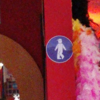 Redd's Pub - Hilarious mens' room sign.  Womens' was similar. - Burgers Near Me - Santa Rosa Beach, Florida