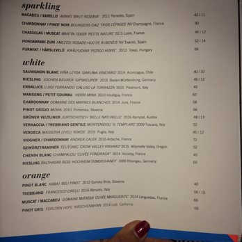 Lula Cafe - 10/1/17 white wine list - New American Near Me - Chicago, Illinois
