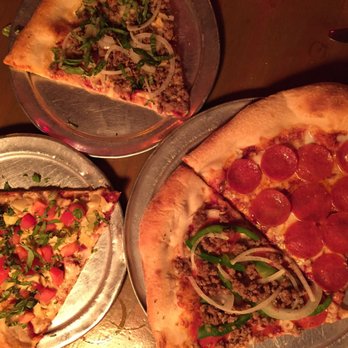 Satchel's Pizza - Our pizza slice orders - very good size! - Pizza Near Me - Gainesville, Florida Satchel's Pizza - Our pizza slice orders - very good size! - Pizza Near Me - Gainesville, Florida