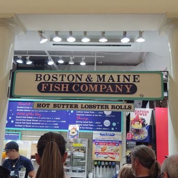 Quincy Market - Boston & Maine Fish Company - Public Markets Near Me - Boston, Massachusetts