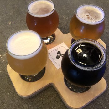 Dissent Craft Brewery - Flight - Breweries Near Me - Saint Petersburg, Florida