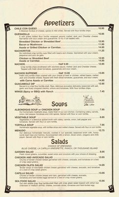 Menu photo 7 La Capilla Mexican Restaurant Huntington Beach, CA Menu photo 7 La Capilla Mexican Restaurant Huntington Beach, CA