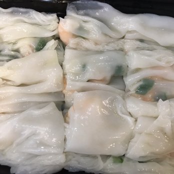 Joe's Steam Rice Roll - Small : Shrimp rice noodle with scallion - Dim Sum Near Me - Flushing, New York Joe's Steam Rice Roll - Small : Shrimp rice noodle with scallion - Dim Sum Near Me - Flushing, New York