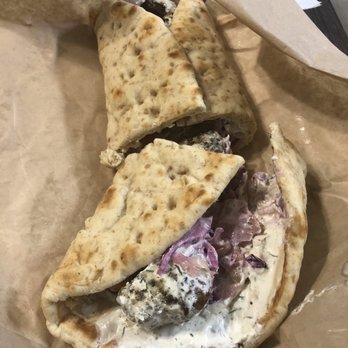 CAVA - Pita wrap with grilled meatballs. - Mediterranean Near Me - Athens, Georgia