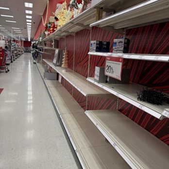 Target - Christmas is coming and the shelves are BARE! - Department Stores Near Me - Longmont, Colorado Target - Christmas is coming and the shelves are BARE! - Department Stores Near Me - Longmont, Colorado