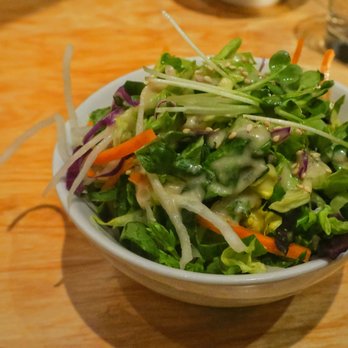 Itani Ramen - Salad. The dressing is the best. Ask for extra - Ramen Near Me - Oakland, California