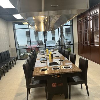 Lanjie Hot Pot & BBQ - Big group dining room - Hot Pot Near Me - Saint Johns, Florida