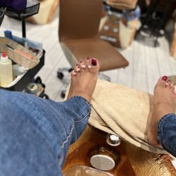 Nails Beautiful Day Spa - Pedicured Toes