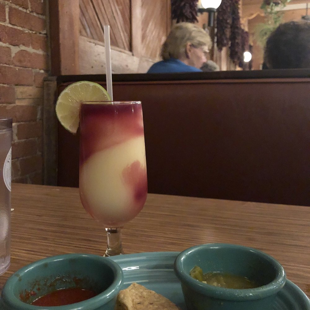 Tomasita's - Red or green? Or Christmas? Frozen sangria - New Mexican Cuisine Near Me - Santa Fe, New Mexico Tomasita's - Red or green? Or Christmas? Frozen sangria - New Mexican Cuisine Near Me - Santa Fe, New Mexico