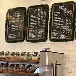 Spill the Beans - The menu.