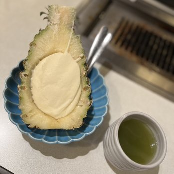 Anjin - Pineapple Sherbet was delicious - Japanese Near Me - Costa Mesa, California