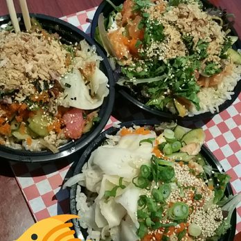 Uroko Poke - Half half poke plates - Japanese Near Me - Costa Mesa, California