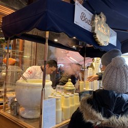 Beyaz Fırın - This little stand is right outside of this bakery.. Probably part of the bakery? The Sahleb there was delicious and not too sweet..