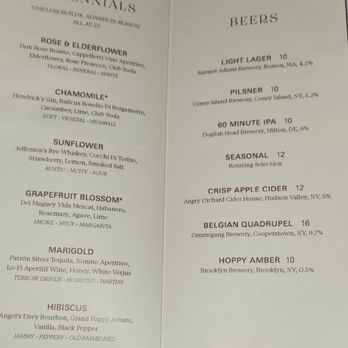 Park Rose - Menu - Italian Near Me - New York, New York Park Rose - Menu - Italian Near Me - New York, New York