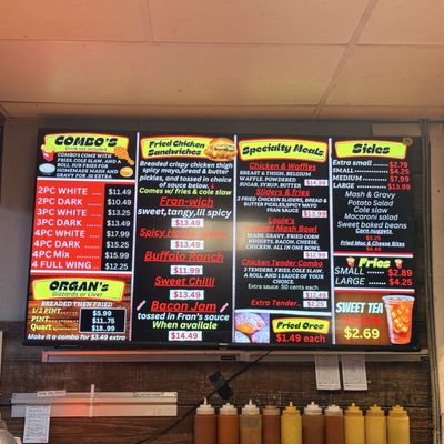 Menu photo 1 Fran's Chicken Haven Boca Raton, FL