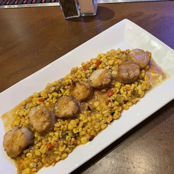 Bluestone Restaurant - Scallops over Mexico street corn - American Near Me - Timonium, Maryland Bluestone Restaurant - Scallops over Mexico street corn - American Near Me - Timonium, Maryland