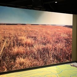 Excellent explanation and exhibits of the prairie.