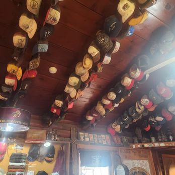 Slash X Ranch Cafe - Ceiling of the main building. - American Near Me - Barstow, California
