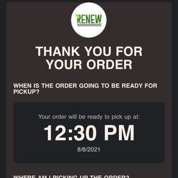 RENEW Smoothies & Salads - My online order - Juice Bars & Smoothies Near Me - Lauderhill, Florida RENEW Smoothies & Salads - My online order - Juice Bars & Smoothies Near Me - Lauderhill, Florida
